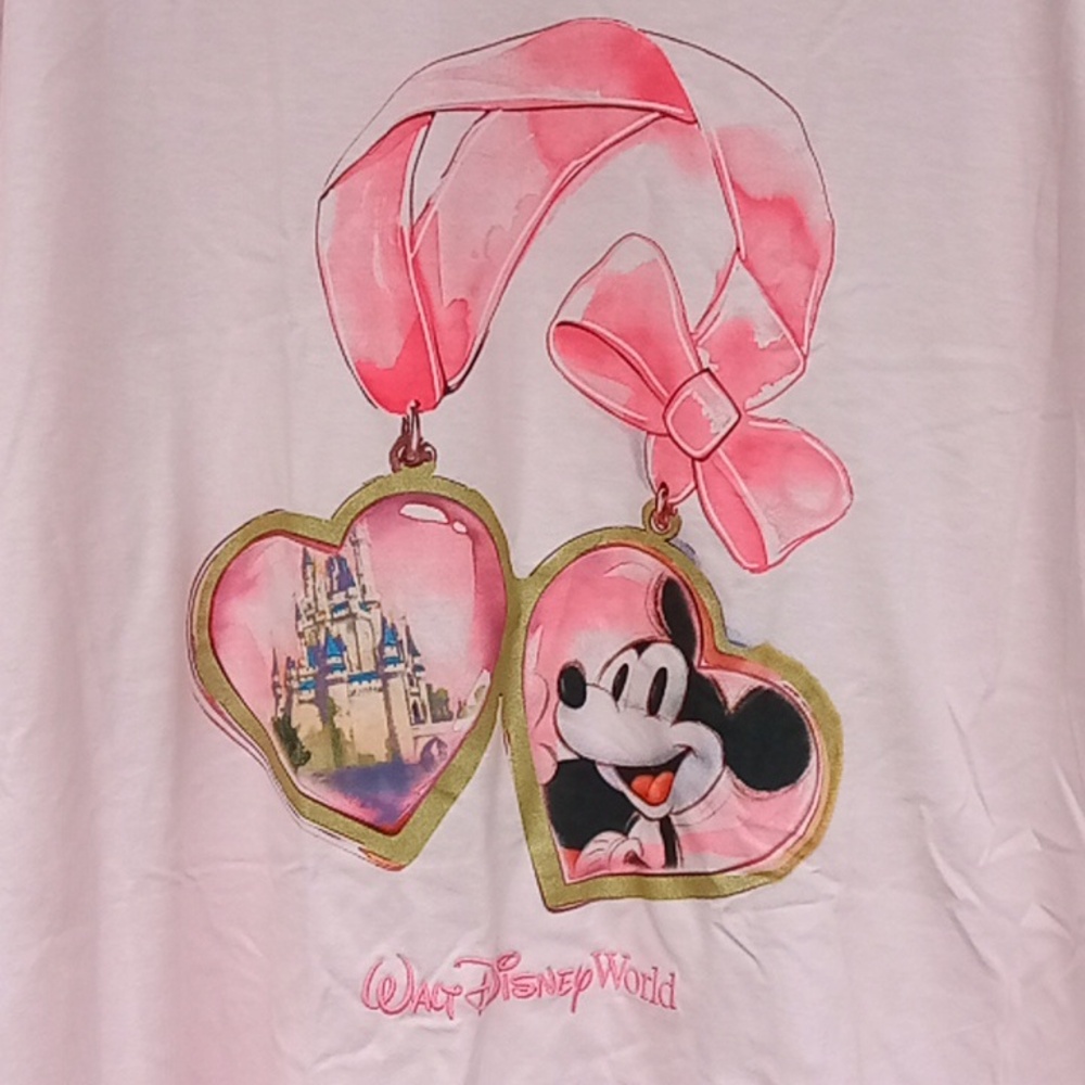 Walt Disney World Pink Cinderella Castle Shirt